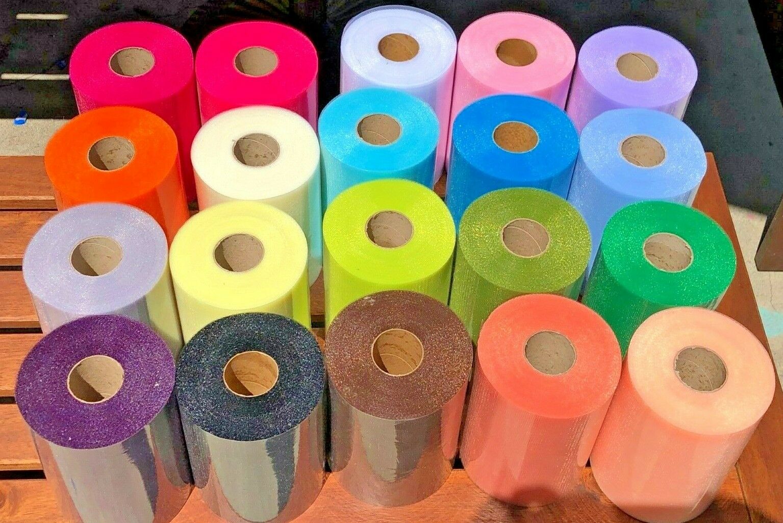 Brand New Big Tulle Roll 6"x100yards 21 Colors
