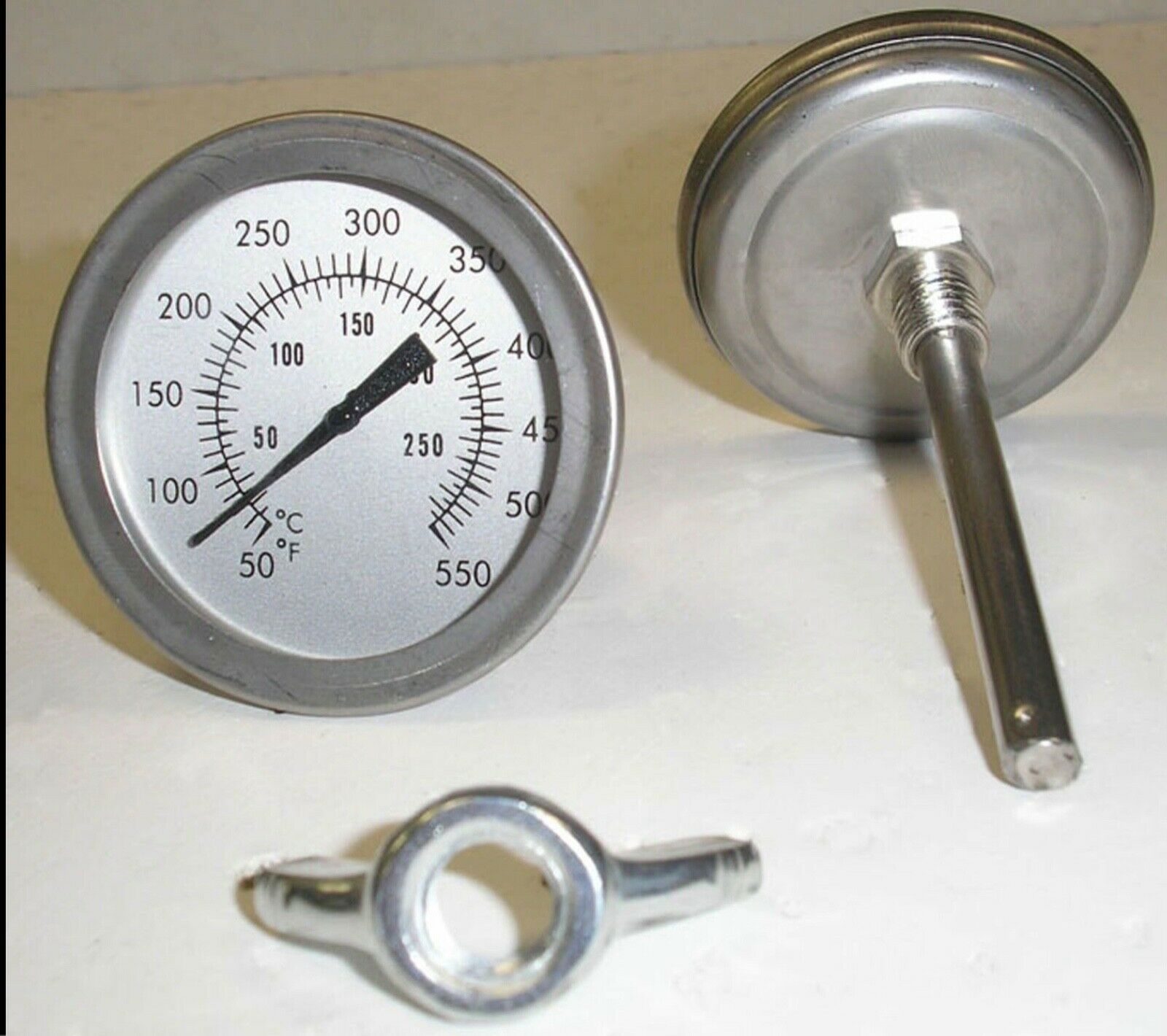 New Arrival ! F&c 2" Bbq Smoker/pit/grill Thermometer Temp Gauge !